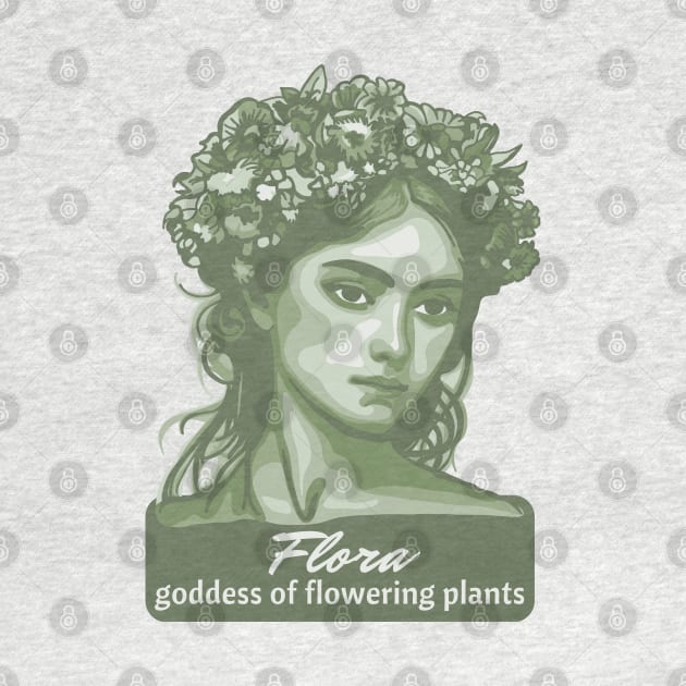 Flora Goddess of Flowers by Slightly Unhinged